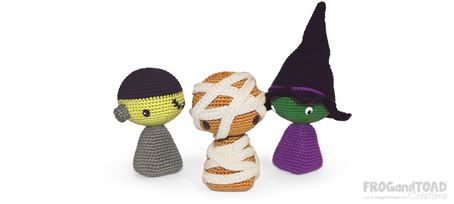 Halloween - Amigurumi Crochet - FROGandTOAD Créations